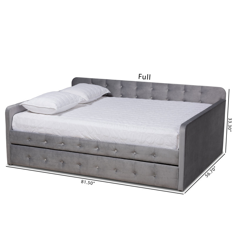Rosdorf Park Azucena Daybed with Trundle Reviews Wayfair